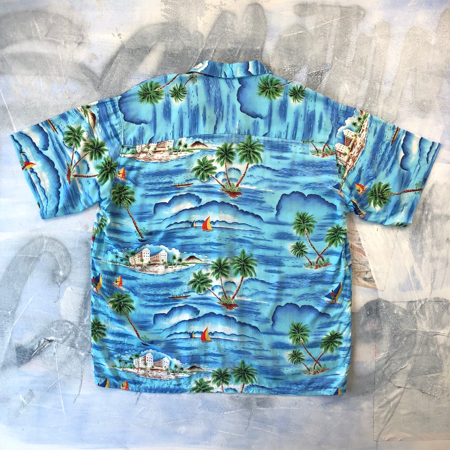 Vintage Pineapple Connection Hawaiian Shirt XXL