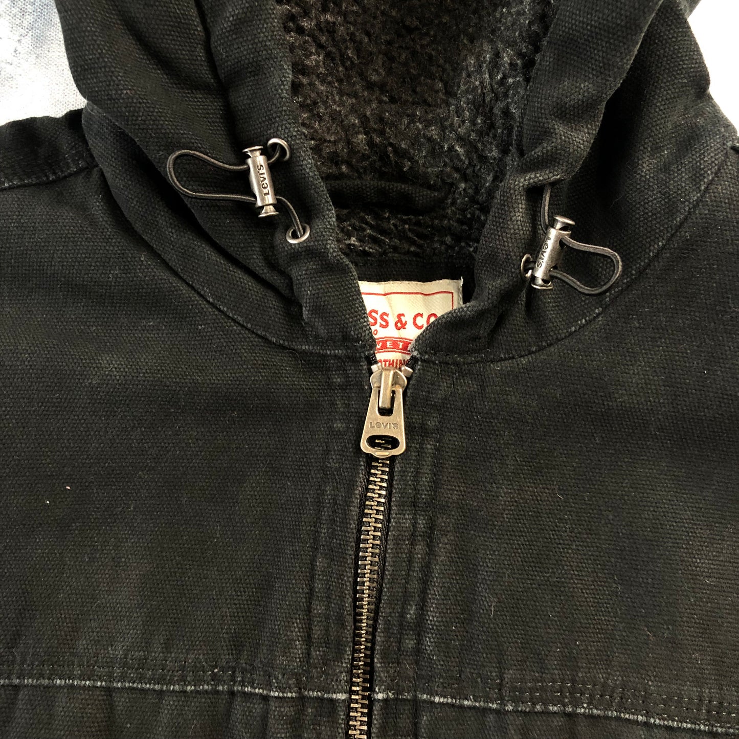 Levis Workwear Full Zip Hooded Jacket L