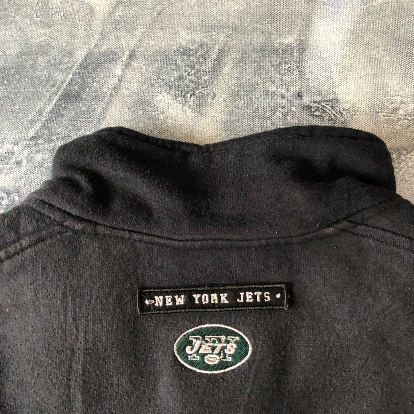 Pro Line NFL New York Jets 1960 Fleece Lined Full Zip Sweatshirt L