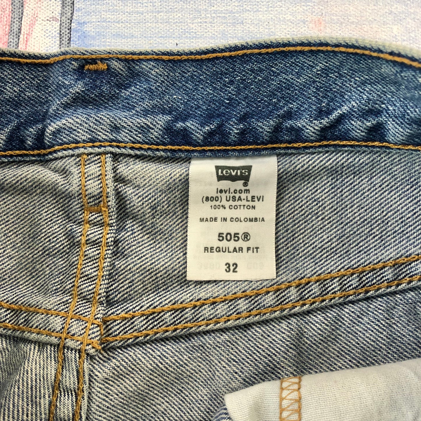 Levis 505 Regular Fit Denim Short W32