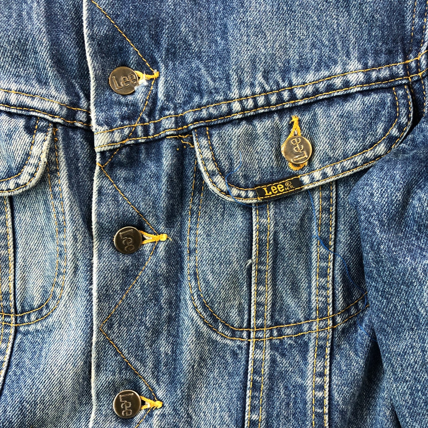 Lee Corduroy Collar Blanket Lined Button Denim Jacket S (Womens)
