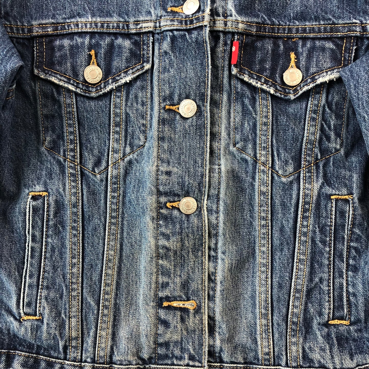 Levis Denim Button Jacket XS (Womens)