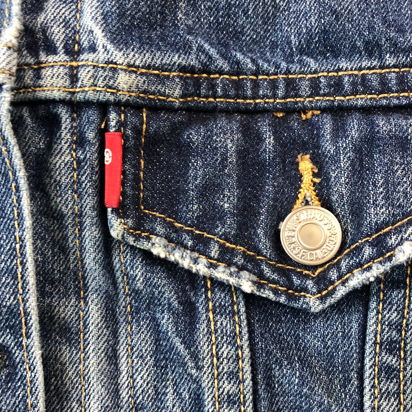 Levis Denim Button Jacket XS (Womens)