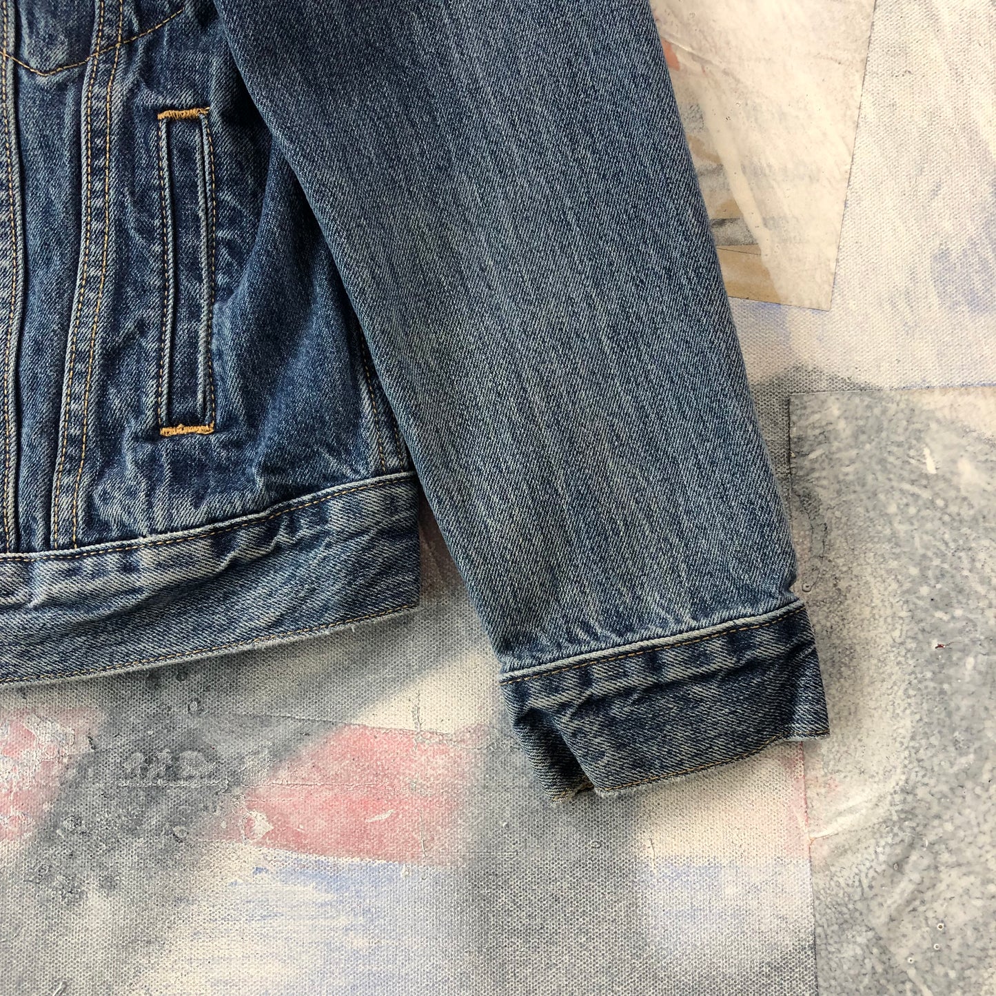 Levis Denim Button Jacket XS (Womens)