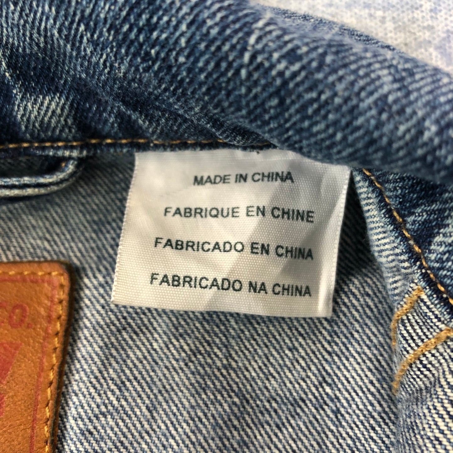 Levis Denim Button Jacket XS (Womens)