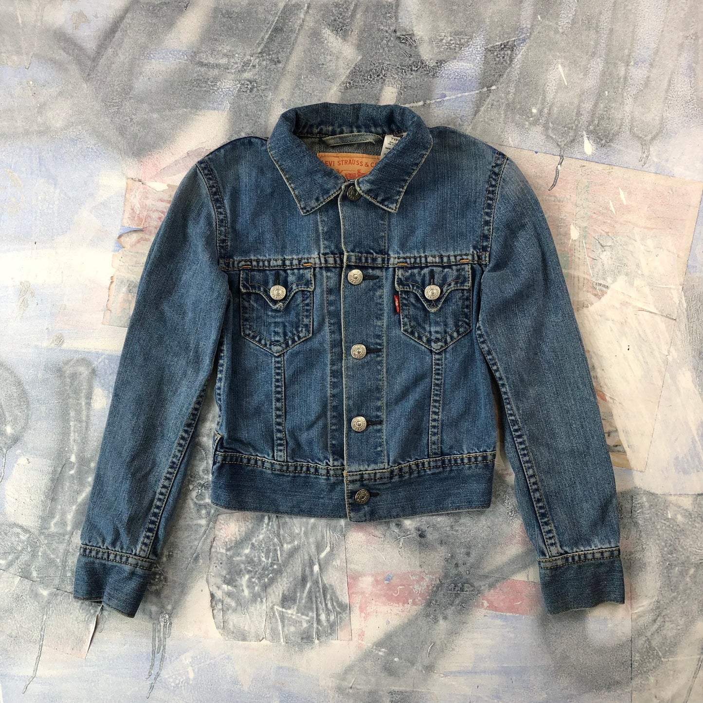 Levis Type 1 Button Denim Jacket S (Womens)
