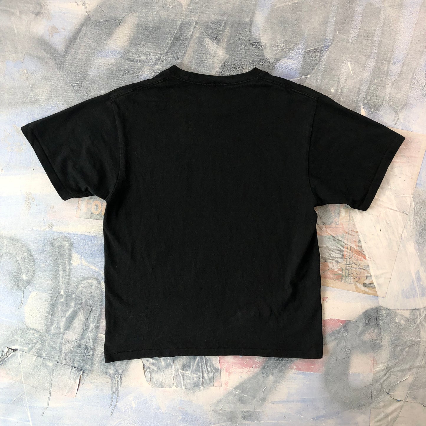 Vintage A Bathing Ape Blue Camo Head T Shirt M