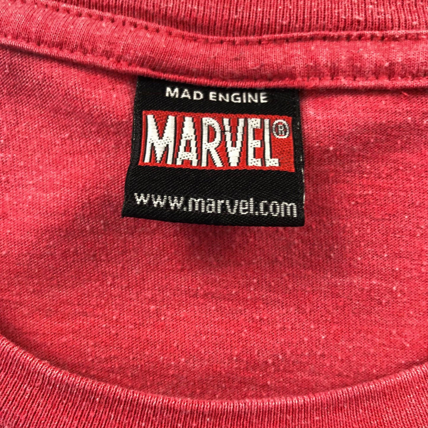 Vintage Marvel Mad Engine Spiderman T Shirt L