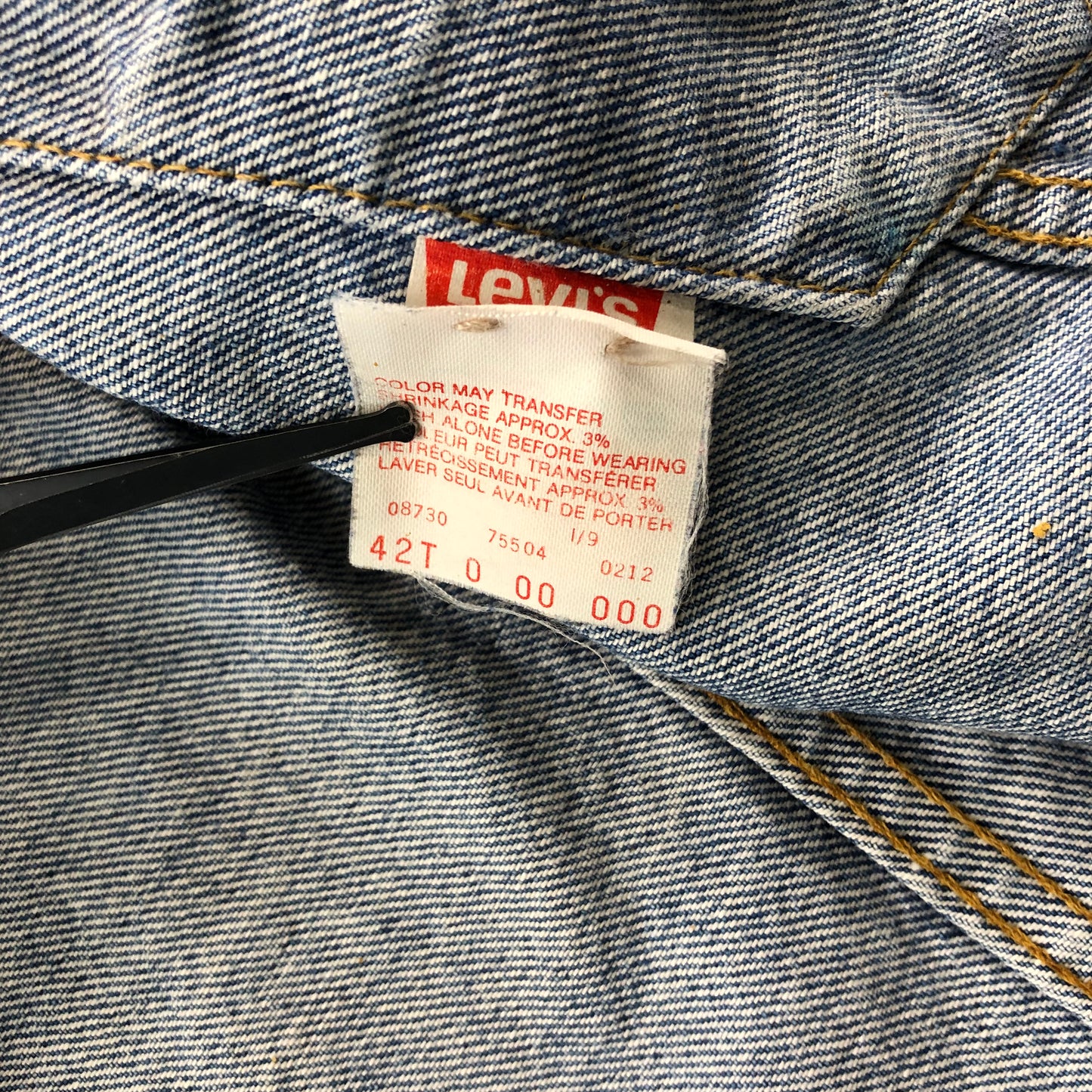 Vintage USA Levis Button Denim Jacket L