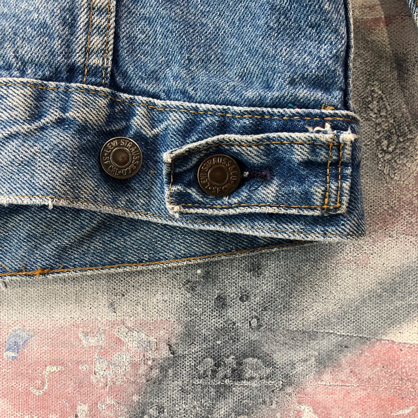 Vintage USA Levis Button Denim Jacket L