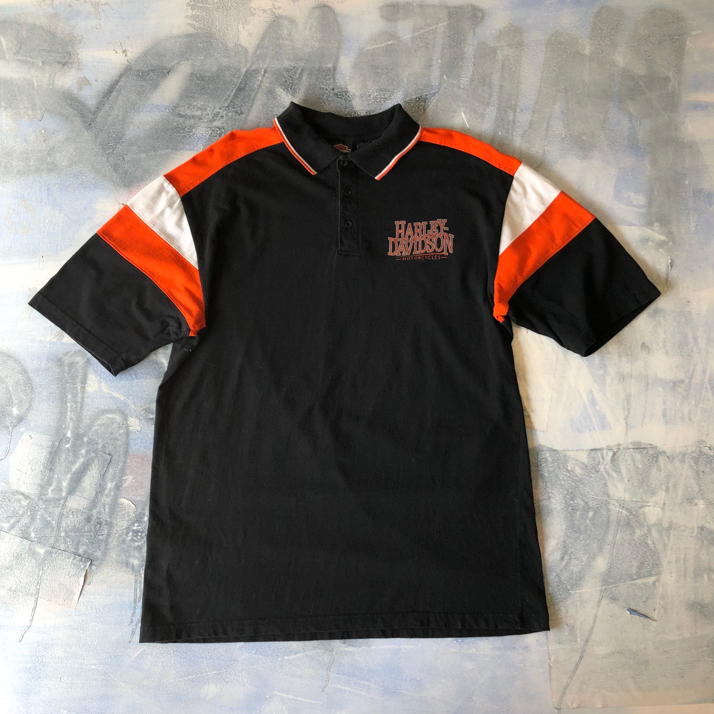 Harley Davidson Motorcycles Las Vegas Nevada Polo Shirt XL
