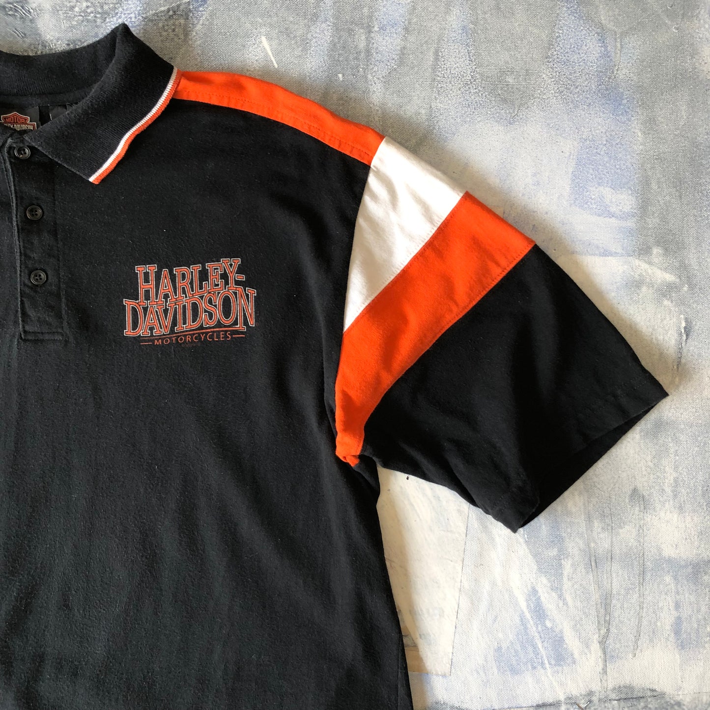 Harley Davidson Motorcycles Las Vegas Nevada Polo Shirt XL