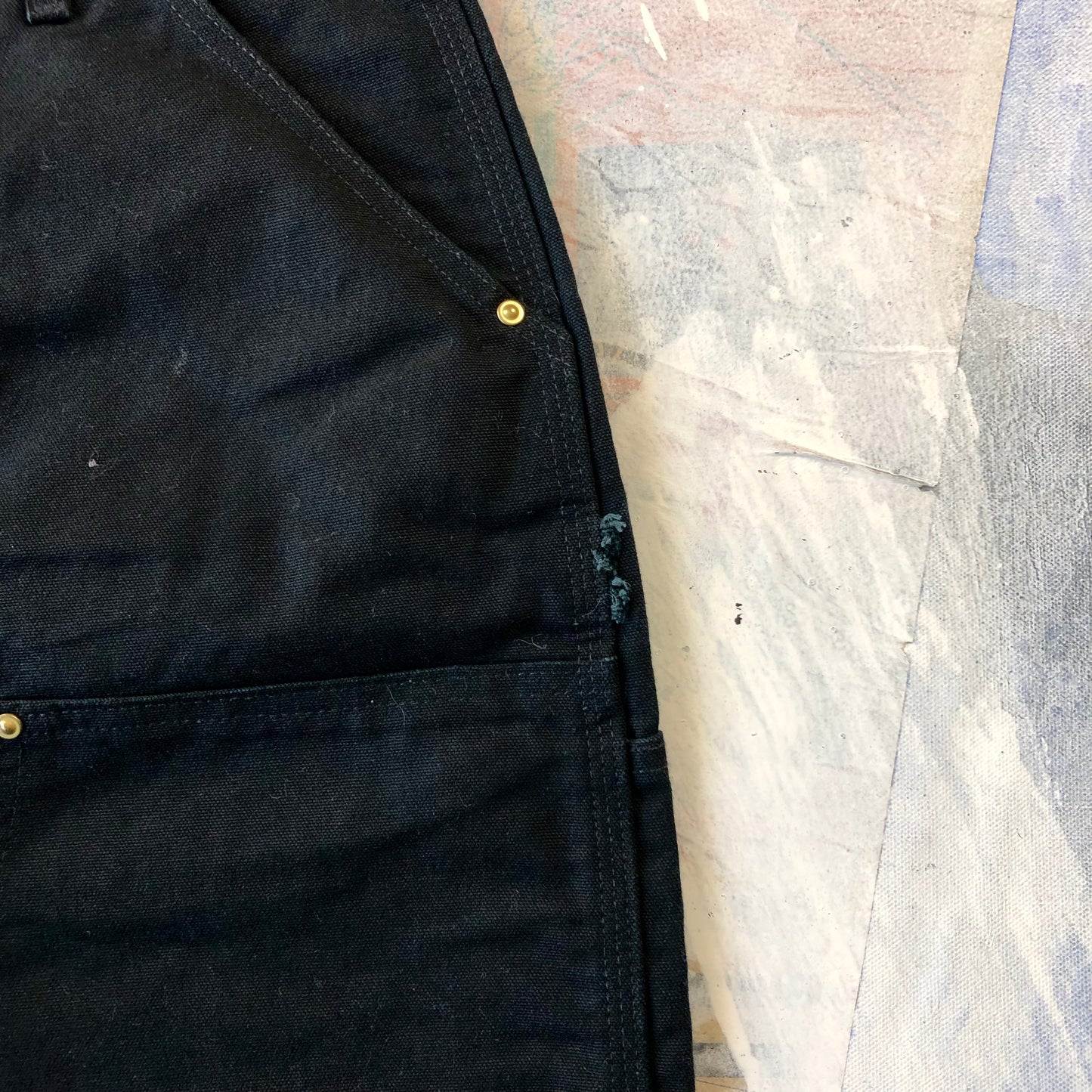 Carhartt Double Knee USA Carpenter Jean W34