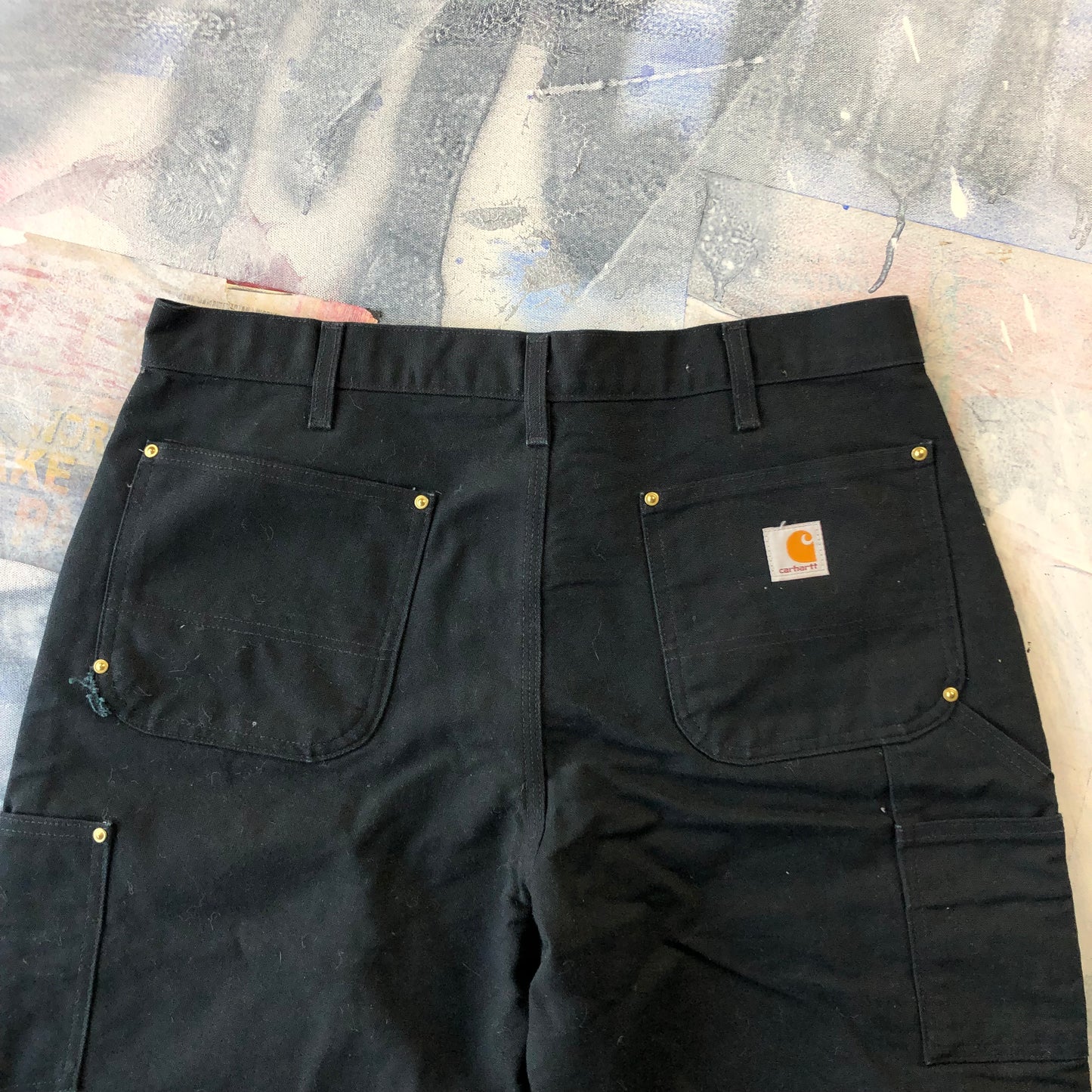Carhartt Double Knee USA Carpenter Jean W34