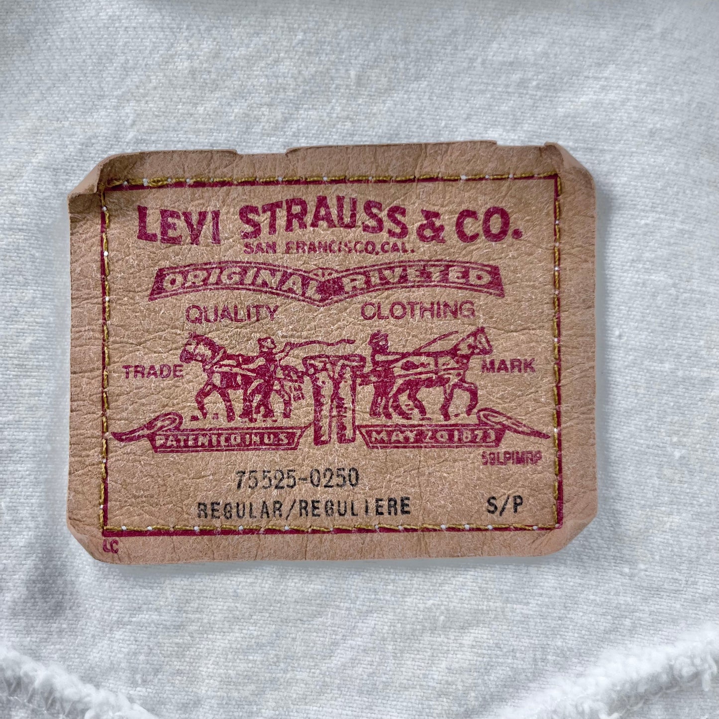 Levis Classic Denim Button Jacket S