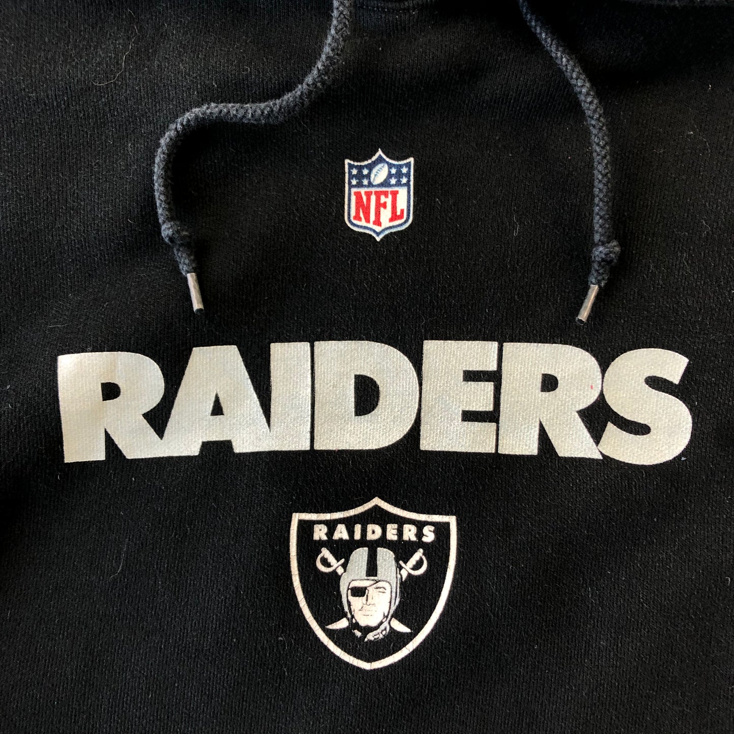 Reebok NFL Oakland Raiders Hoodie Sweatshirt XXL