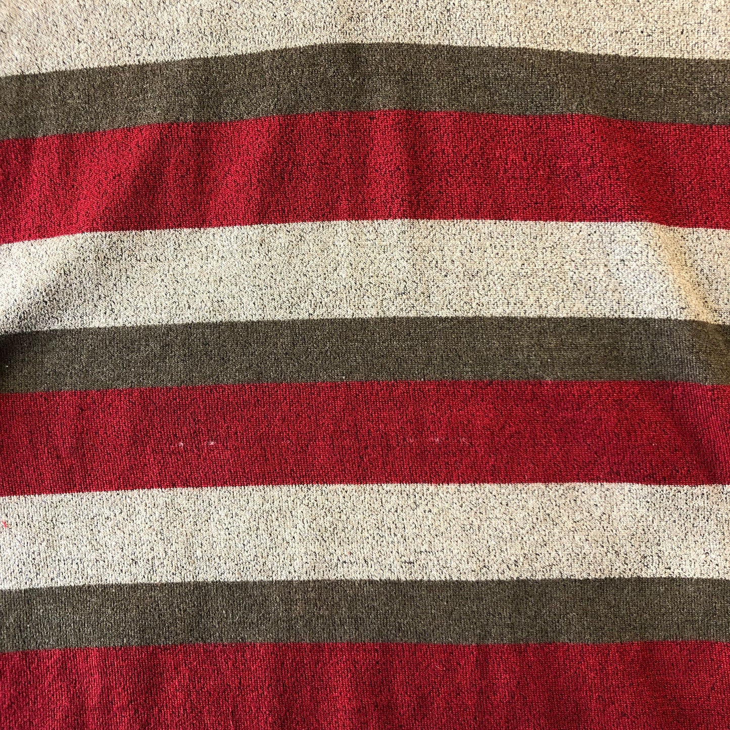 Chaps Ralph Lauren Retro Stripe Long Sleeve Polo Shirt XXL