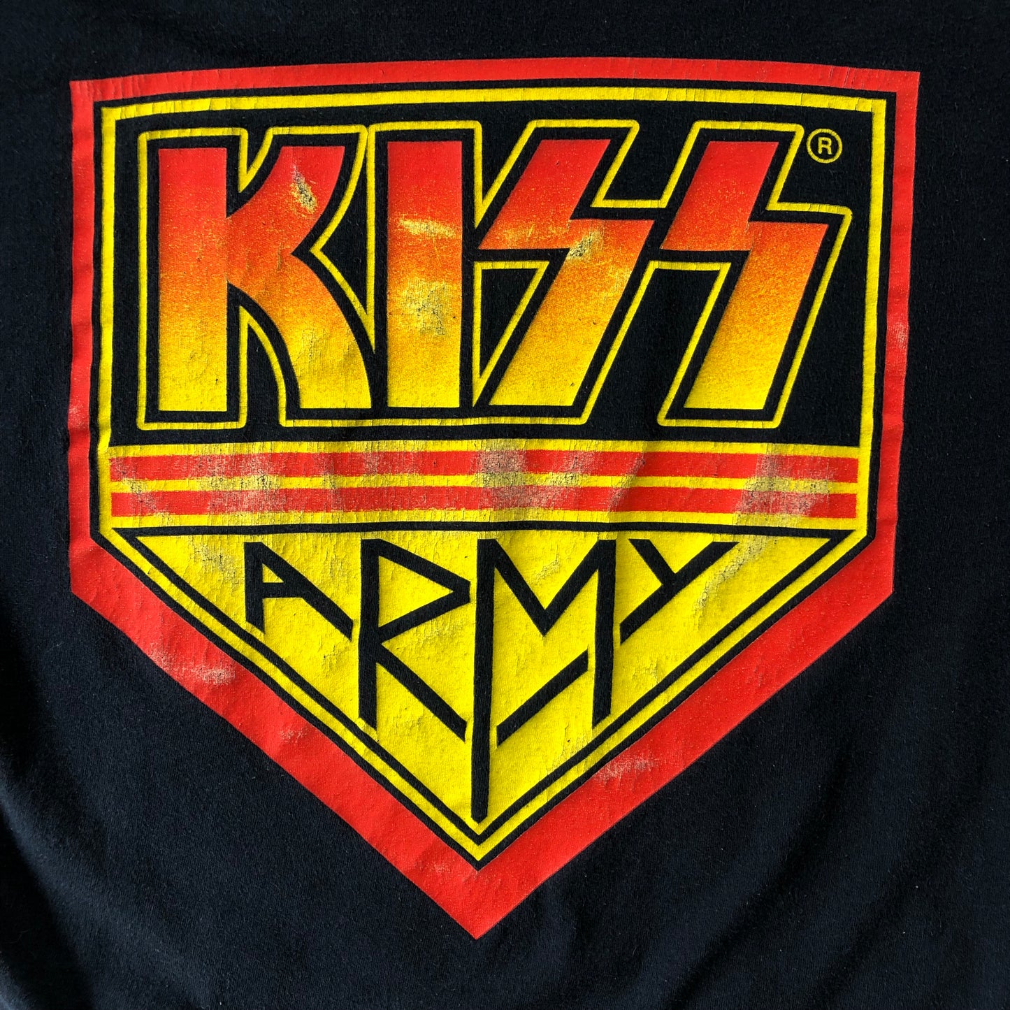 Vintage Kiss Army Rock T Shirt L