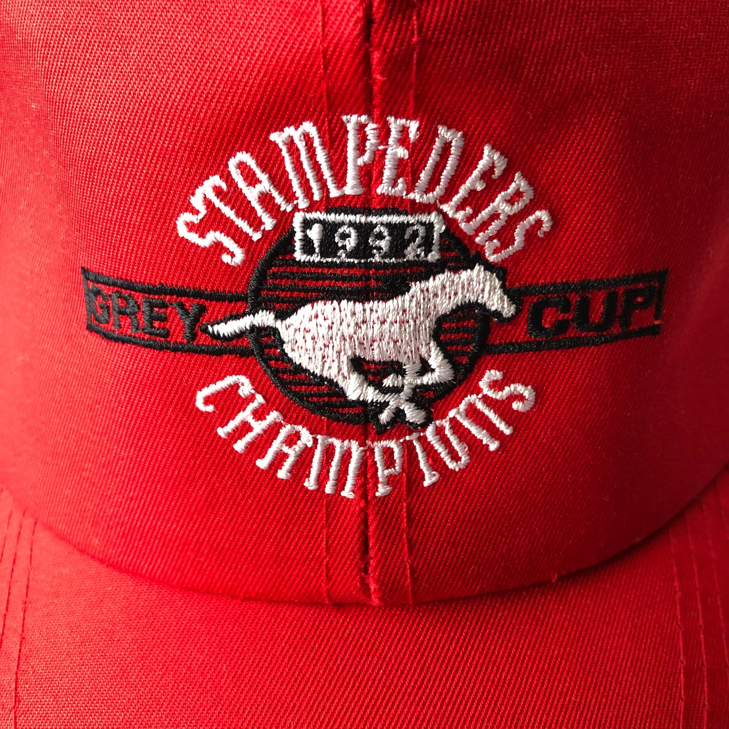 Starter 1992 Calgary Stampeders Grey Cup Champions Snapback Hat