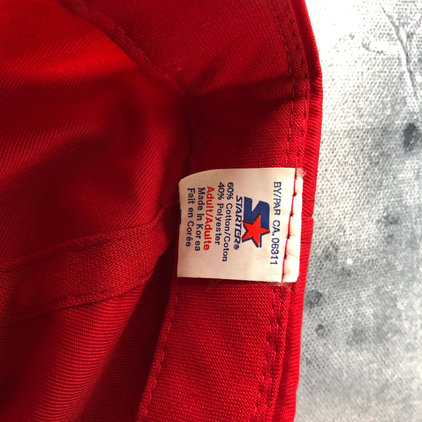 Starter 1992 Calgary Stampeders Grey Cup Champions Snapback Hat