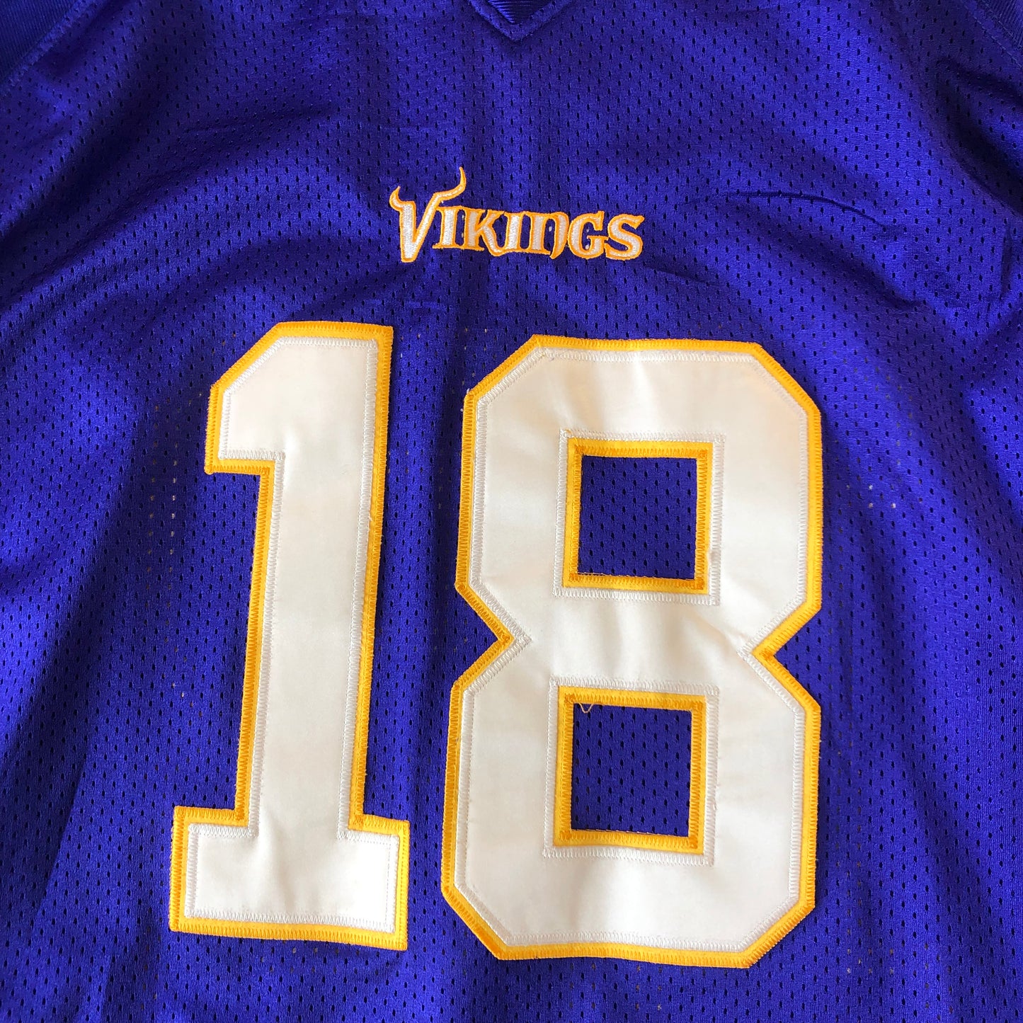 Reebok NFL Minnesota Vikings Sidney Rice 18 Jersey XL