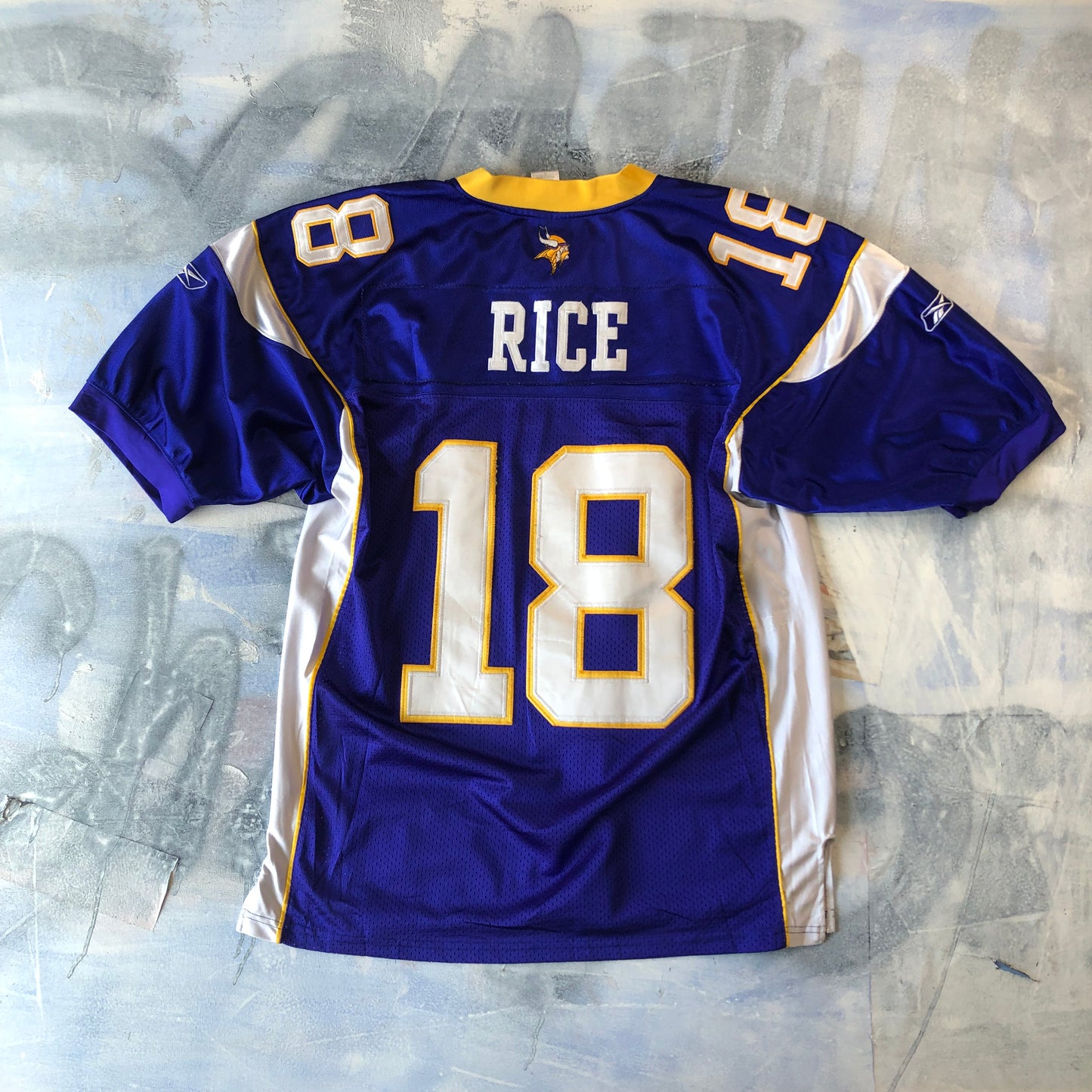 Reebok NFL Minnesota Vikings Sidney Rice 18 Jersey XL