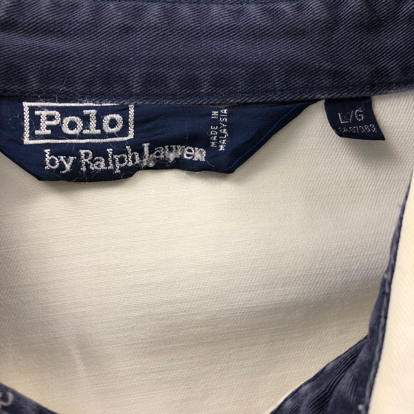 Vintage 80s Polo Ralph Lauren Harrington Zip Jacket L