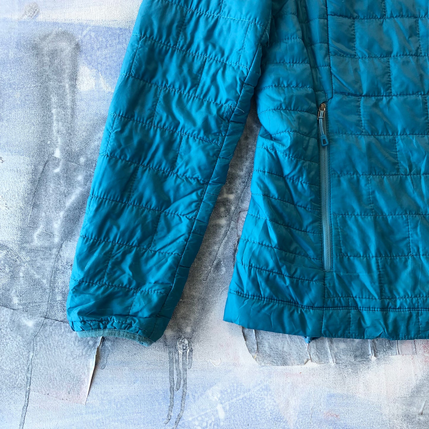 Patagonia Worn Wear Prima Loft Down Zip Jacket S (Womens)