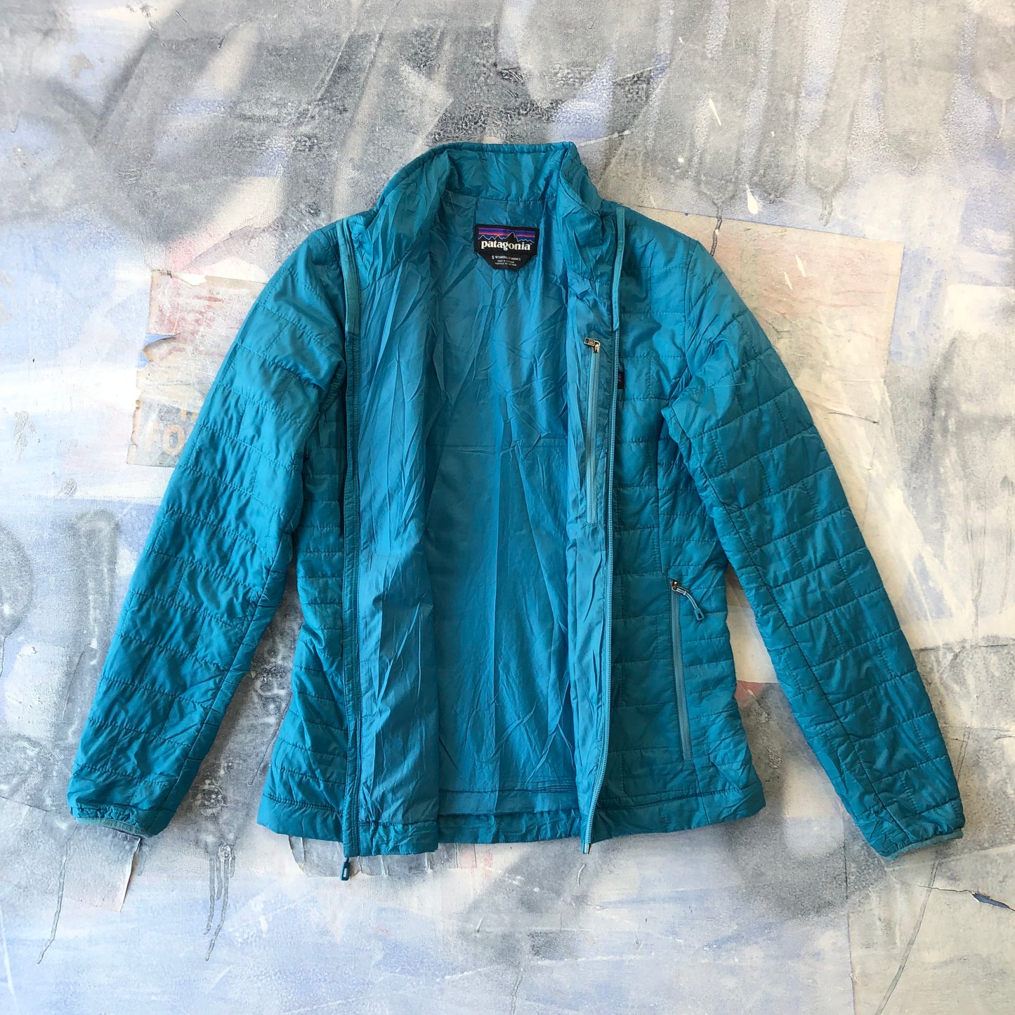 Patagonia Worn Wear Prima Loft Down Zip Jacket S (Womens)