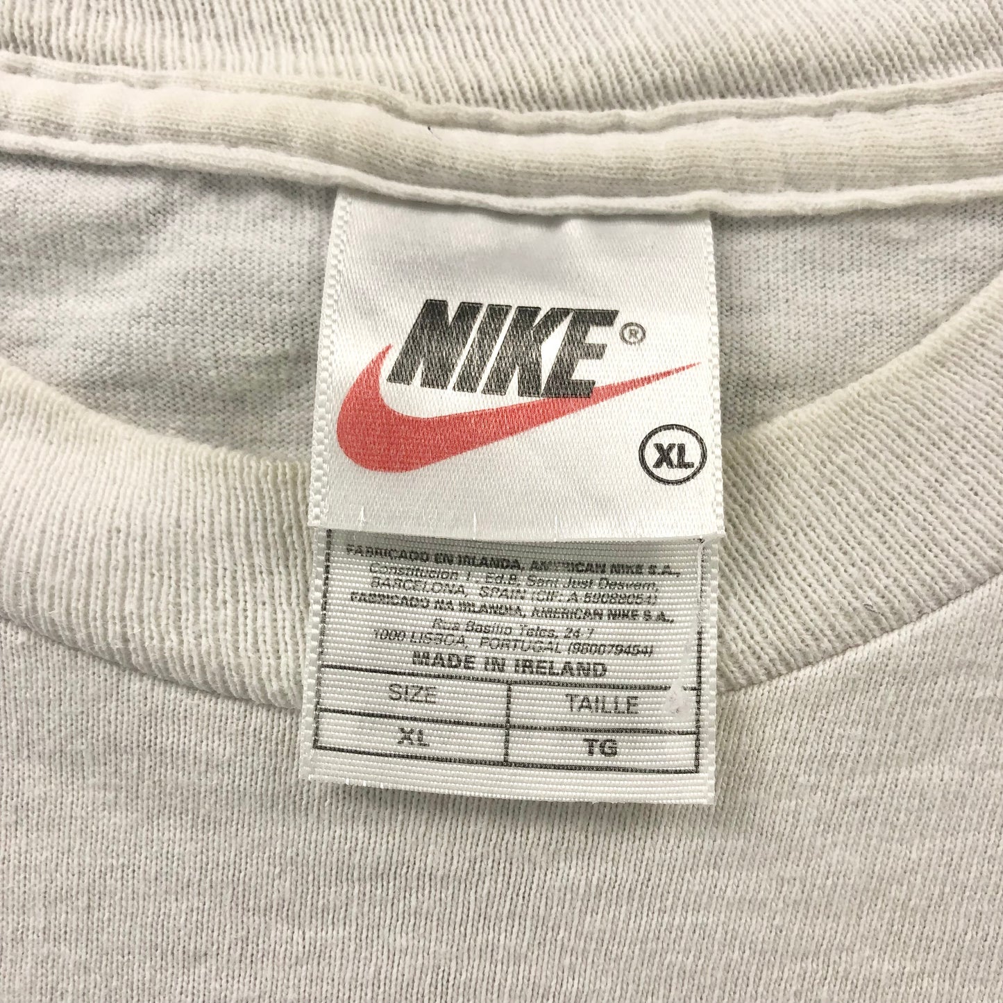 Vintage 90s Nike Mountain Challenge Series Ireland T Shirt XL