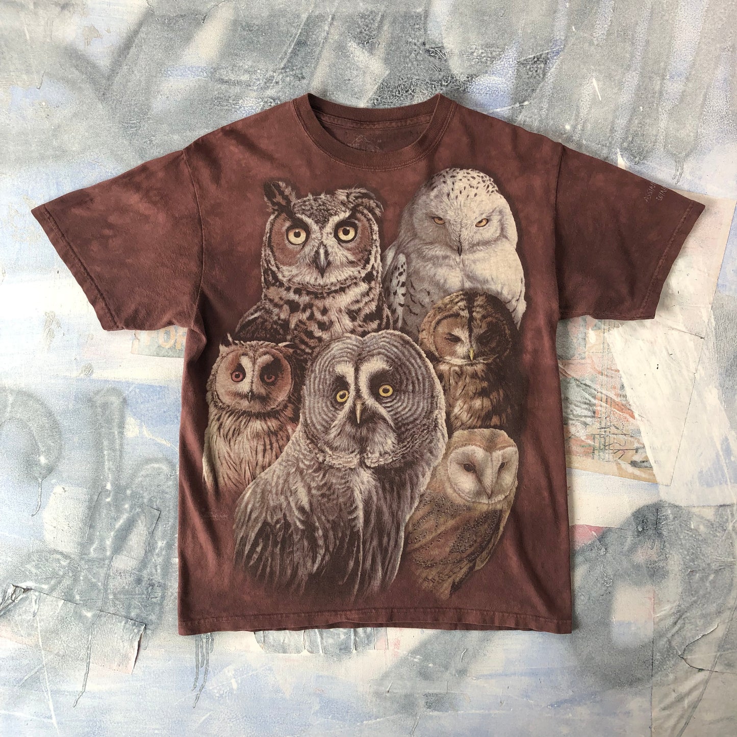 Vintage The Mountain Owls T Shirt M
