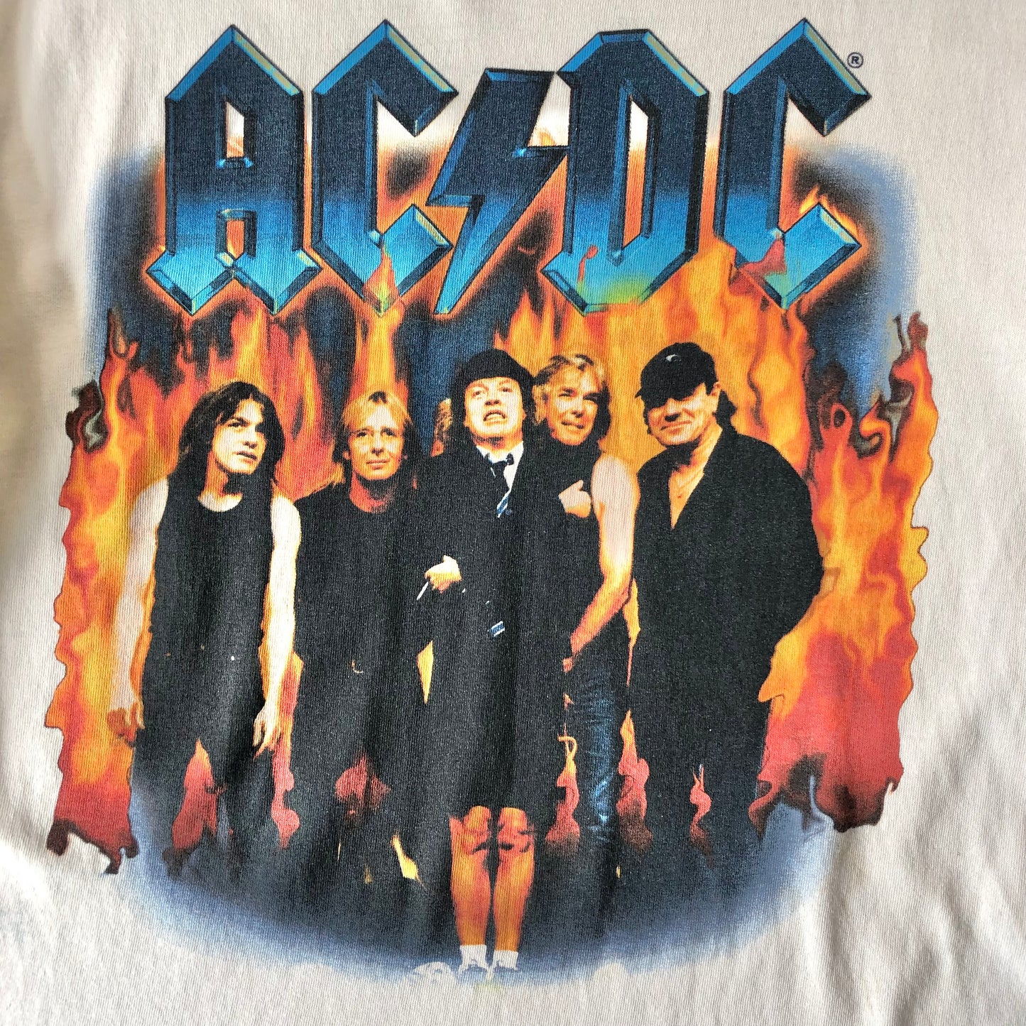 Vintage ACDC Stiff Upper Lip 2001 Tour T Shirt L