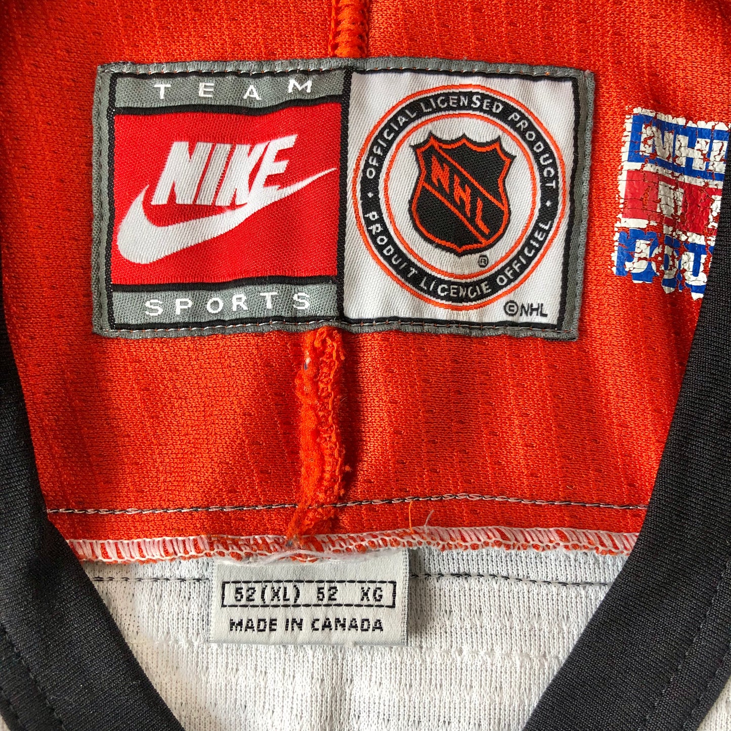 Vintage Nike NHL Philadelphia Flyers Eric Lindros 88 Jersey XL