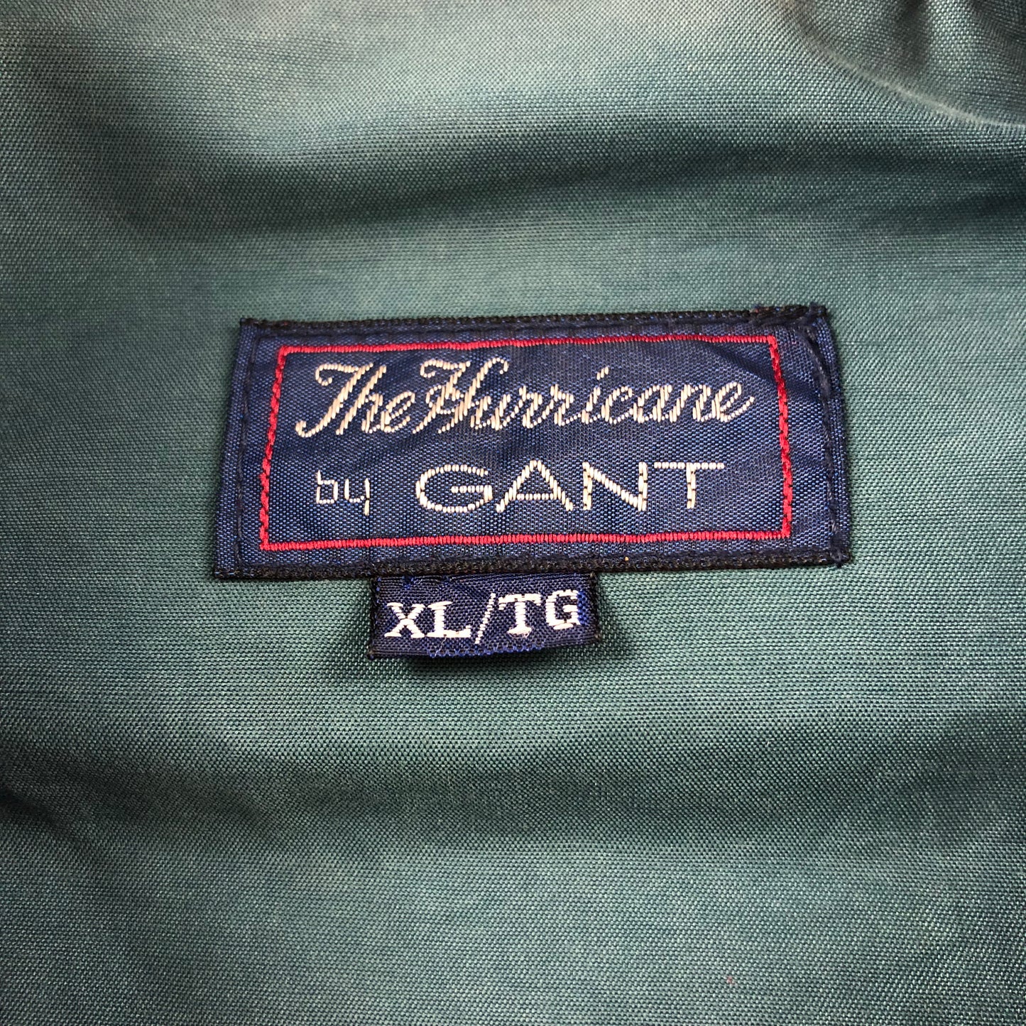 Vintage Gant The Hurricane Aviator Puffer Zip Jacket XL