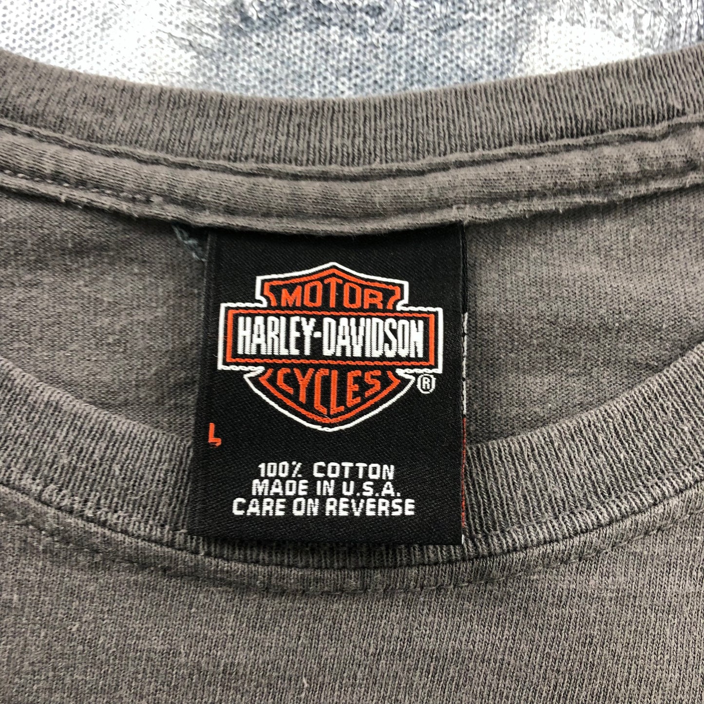 Vintage USA Harley Davidson Motorcycles Honolulu Hawaii T Shirt L