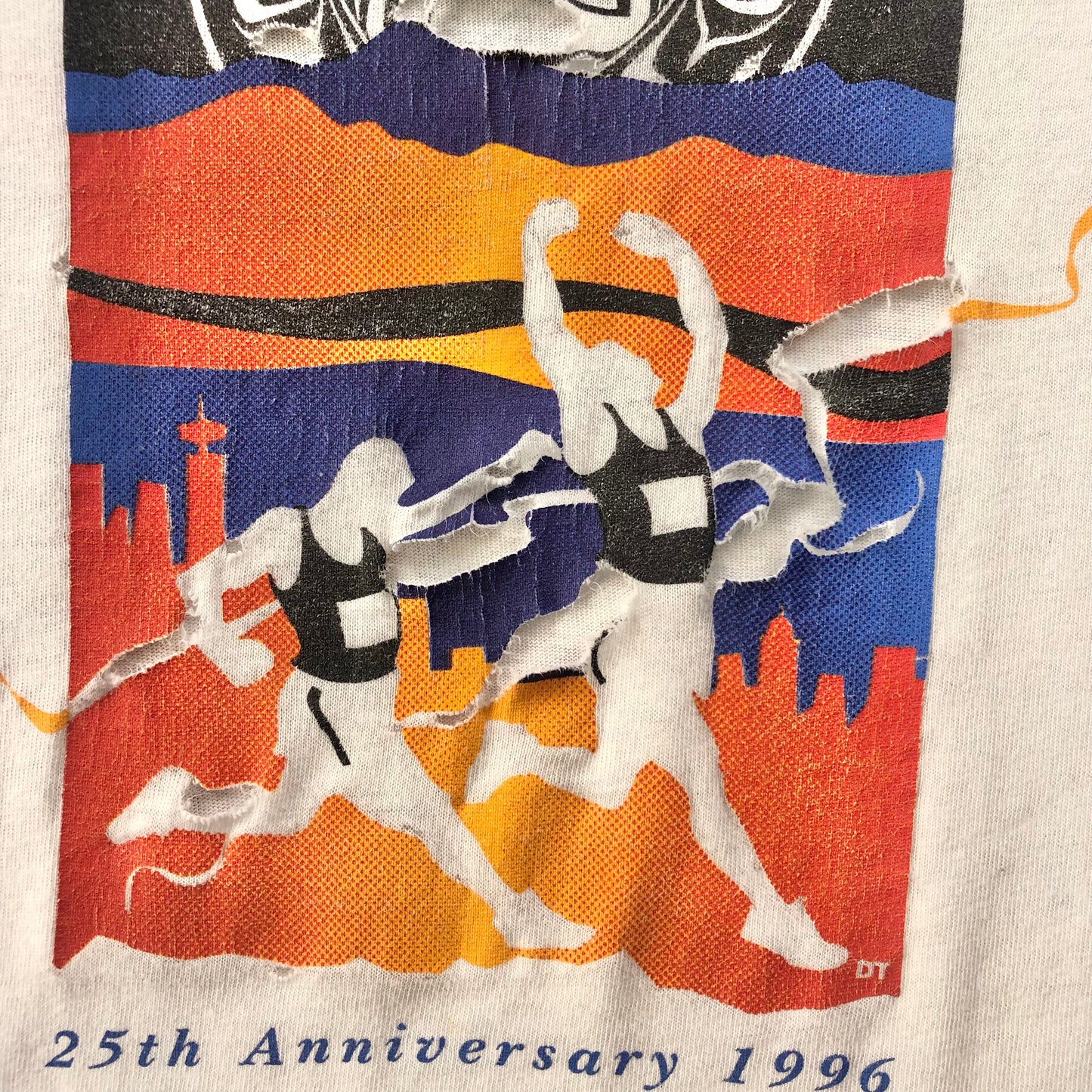 Vintage 1996 Vancouver International Half Marathon T Shirt M