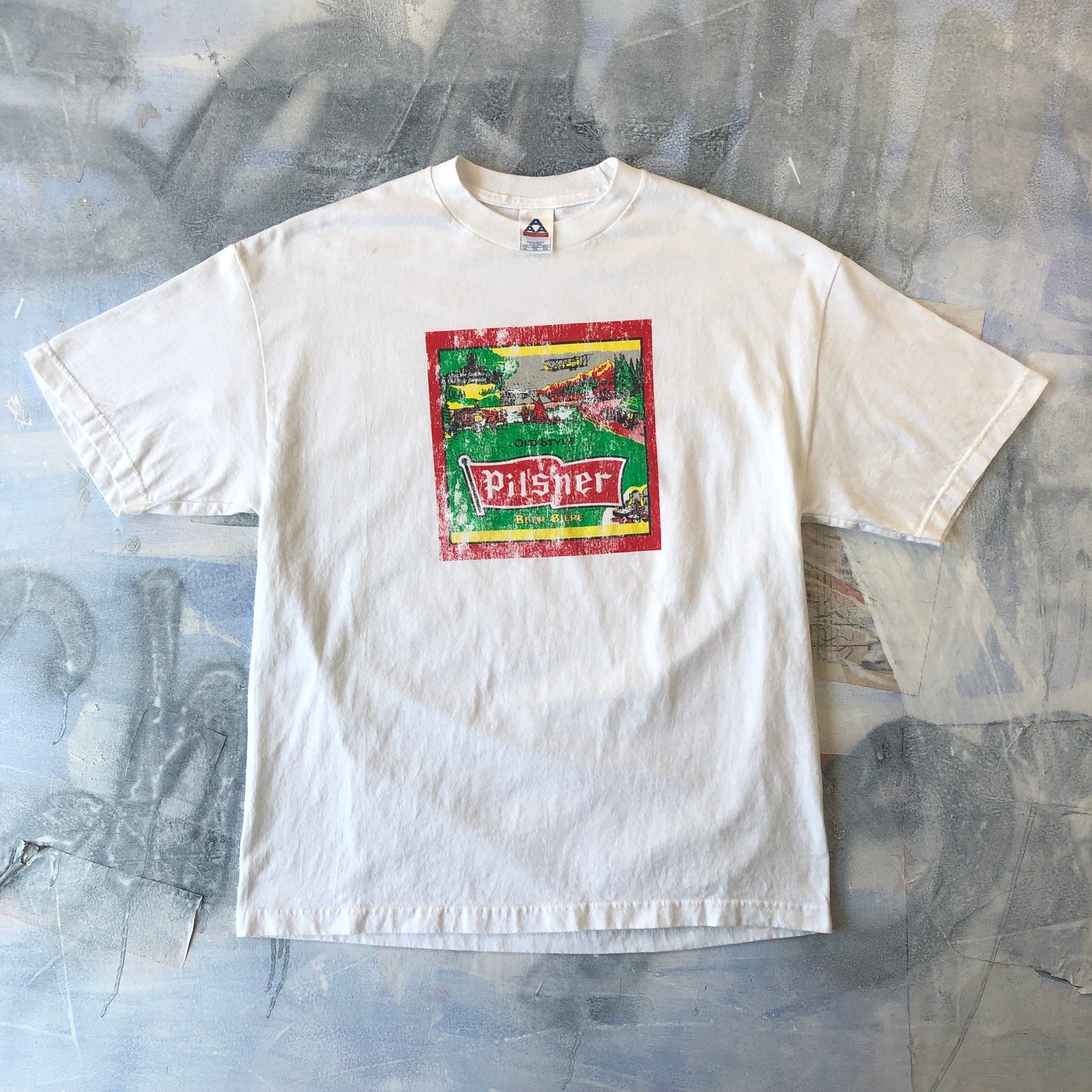 Pilsner Old Style Beer Retro T Shirt XL