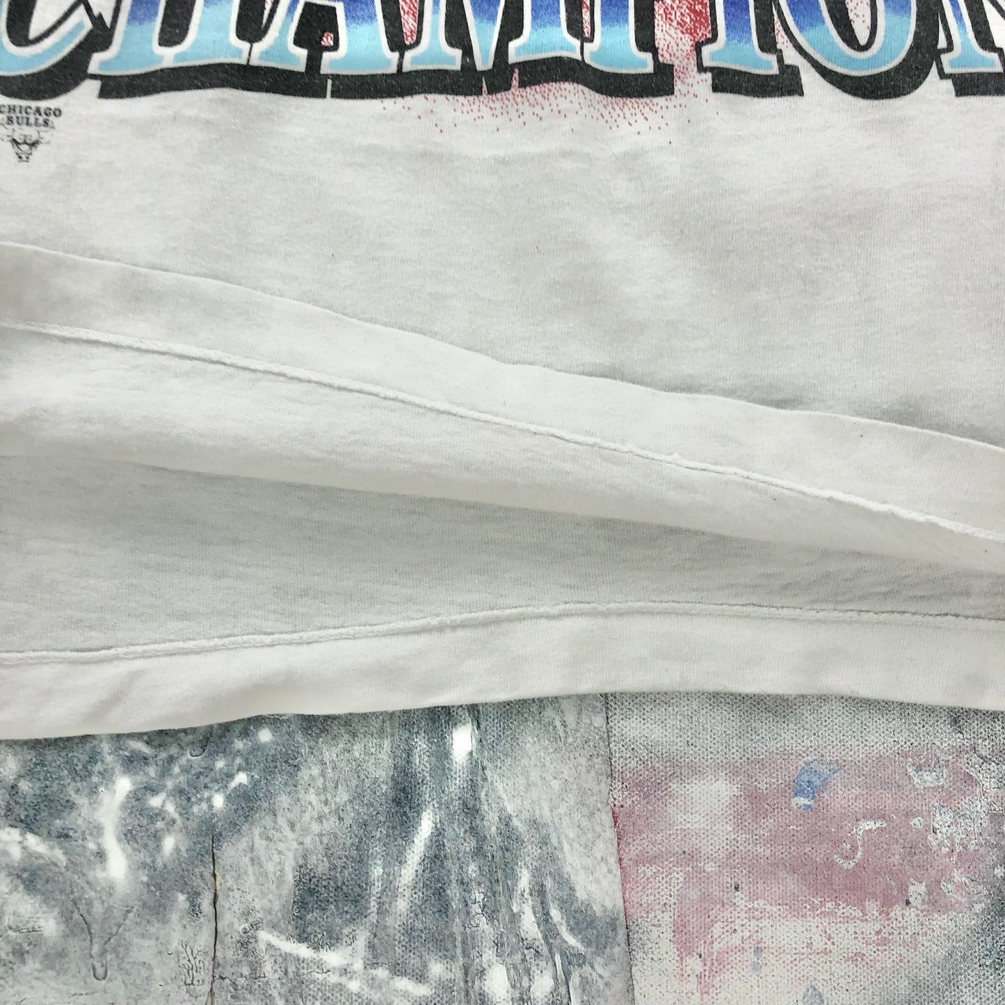 Vintage 90s NBA Chicago Bulls 1996 Champions Single Stitch T Shirt XL