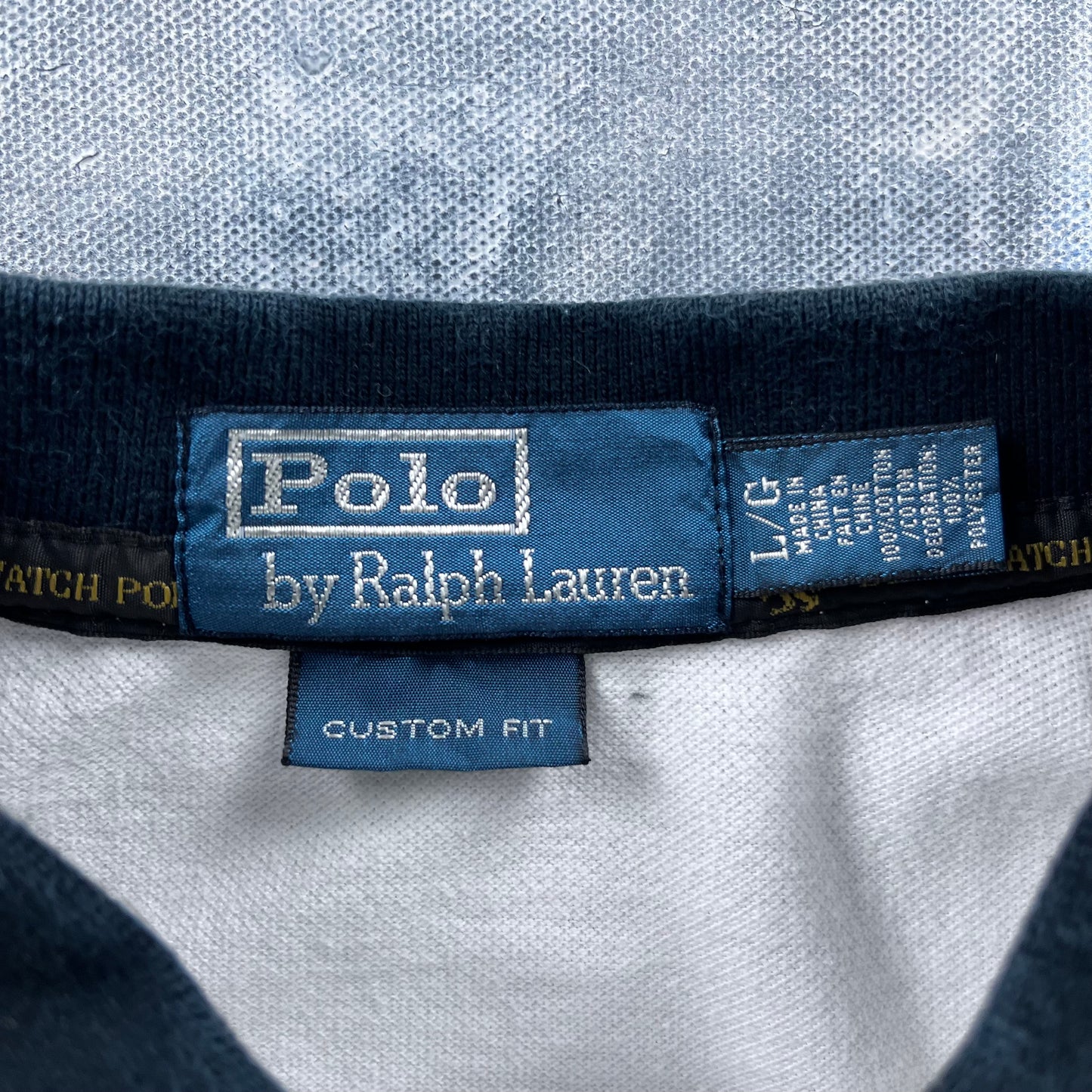 Vintage Polo Ralph Lauren Blackwatch Polo Team Shirt L