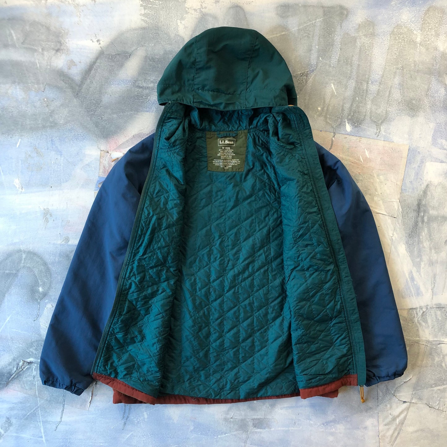 L.L Bean Mountain Classic Zip Hooded Jacket M (Womens)