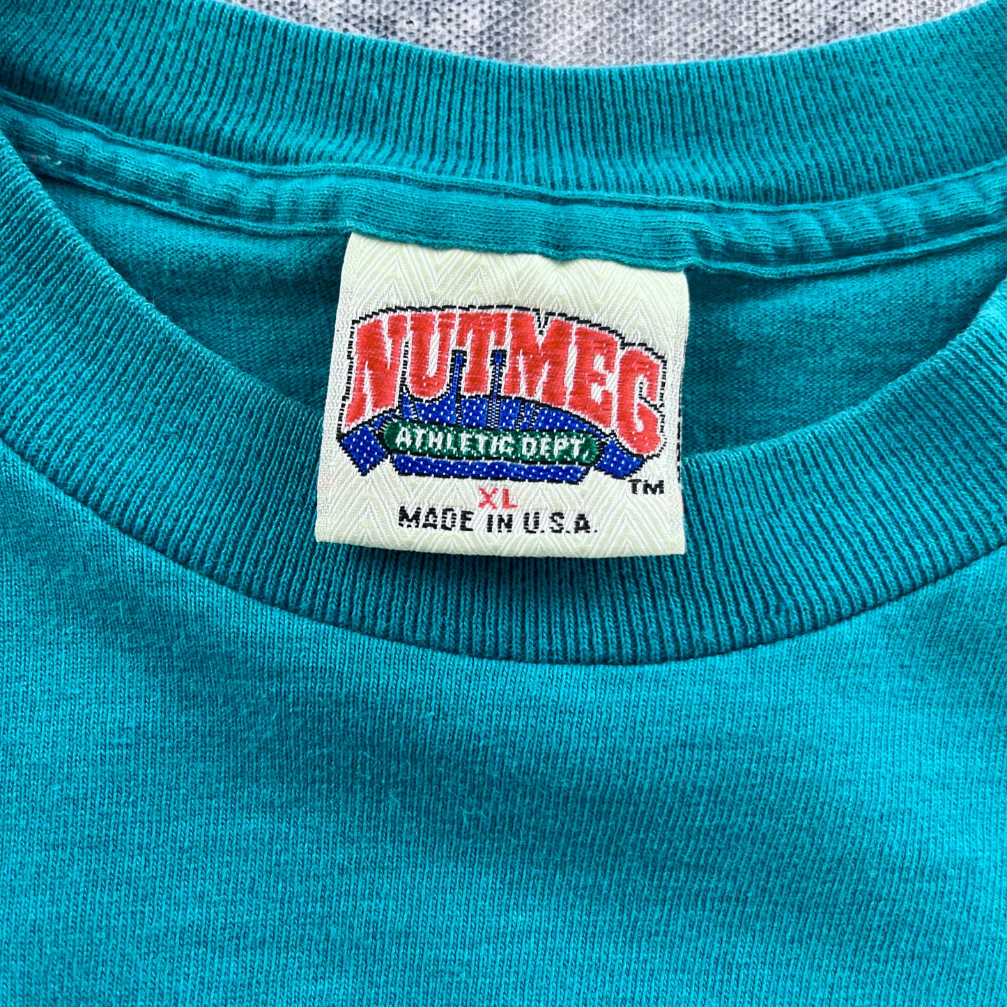 Vintage 90s USA NFL Miami Dolphins Single Stitch T Shirt XL
