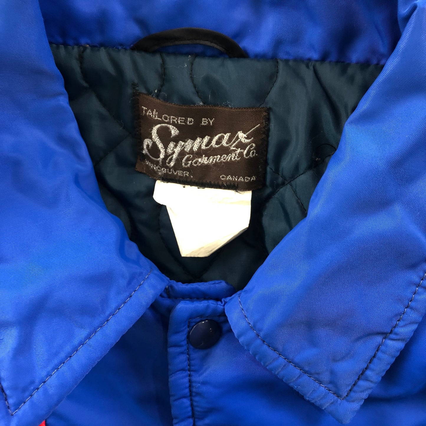 Symax Garment Company Racing Style Button Jacket