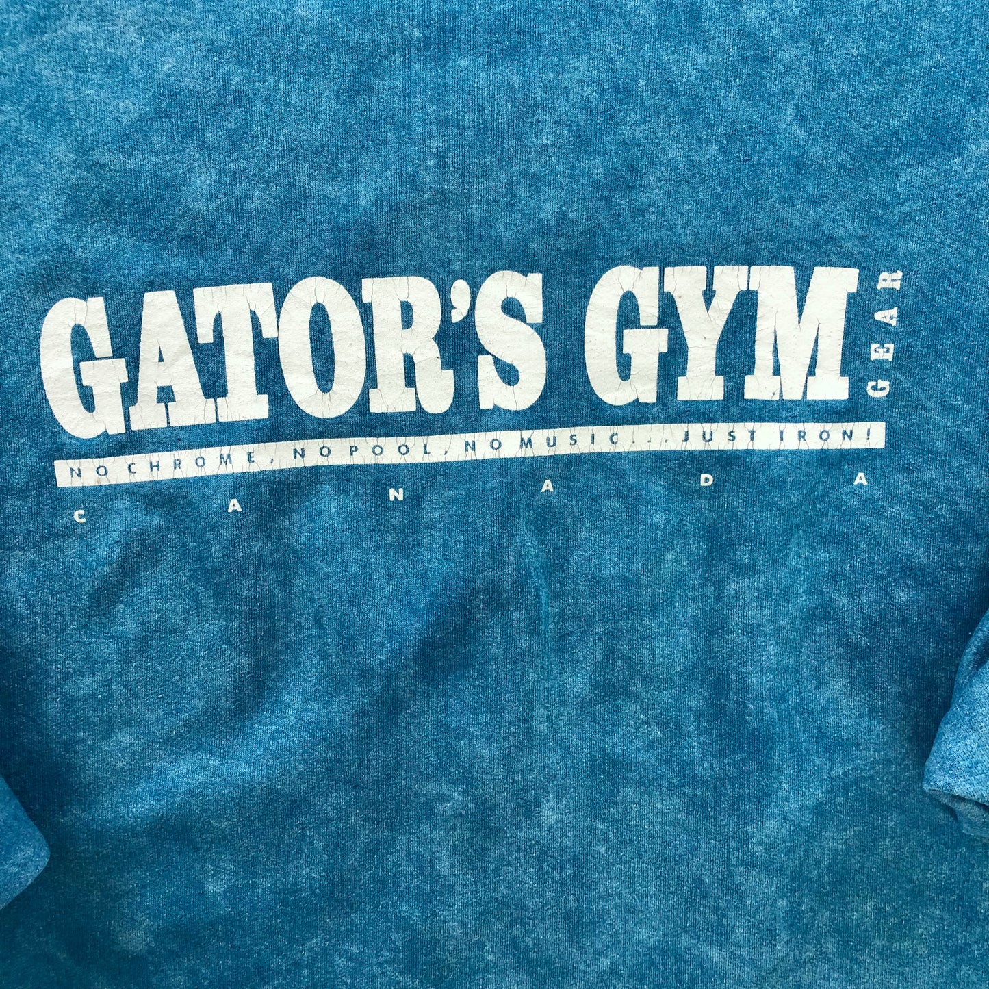 Vintage 90s Gators Gym Body Building Crewneck Sweatshirt XXXL