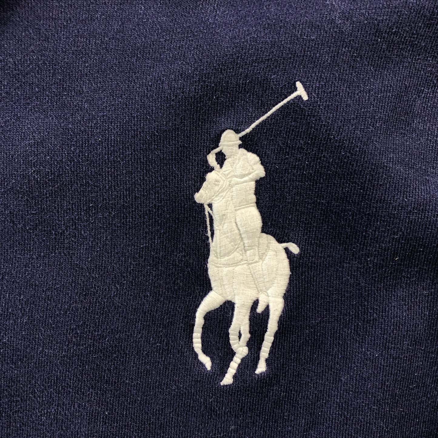 Vintage Polo Ralph Lauren Big Pony 3 Hoodie Sweatshirt L