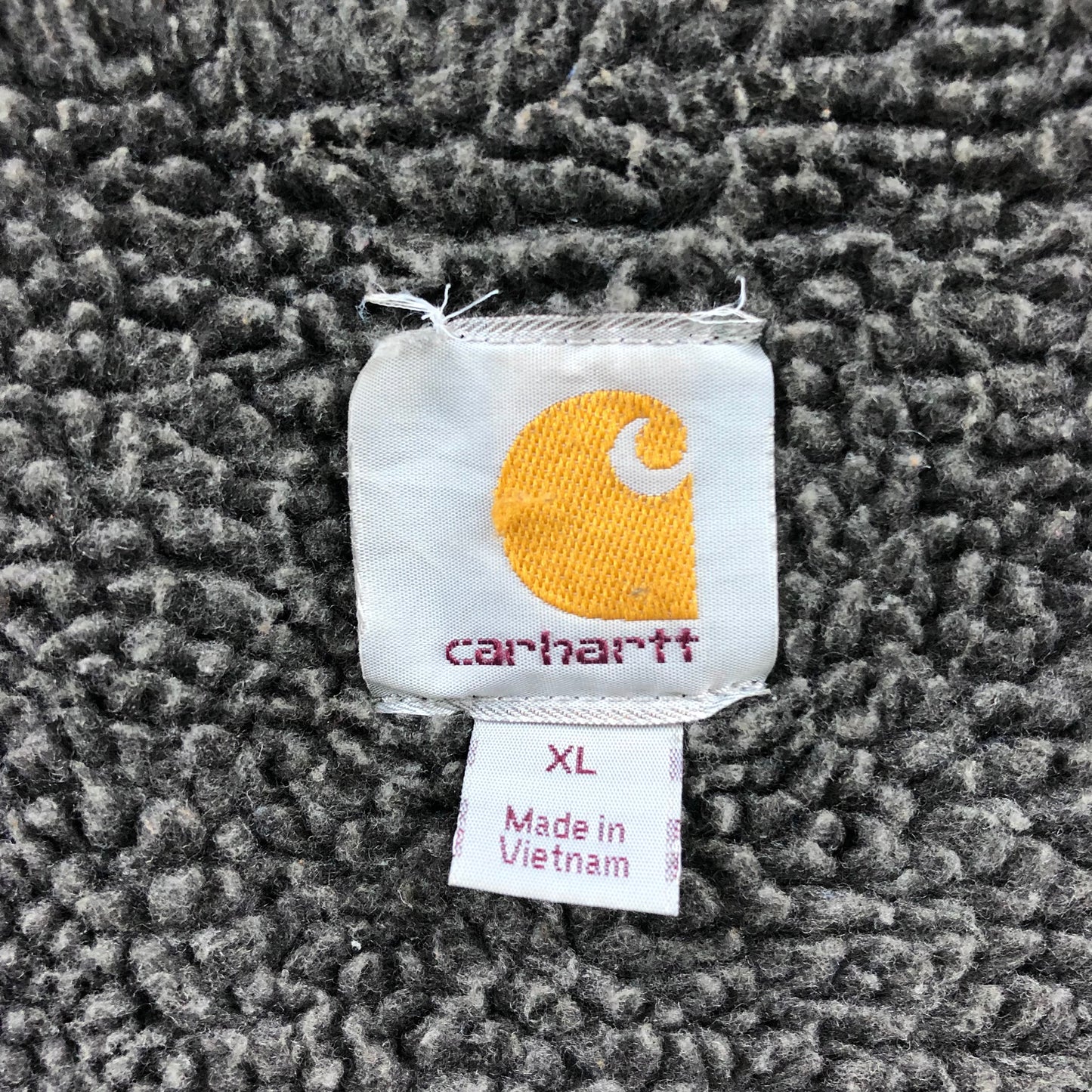 Carhartt Sherpa Lined Heavyweight Zip Hoodie Sweatshirt XL