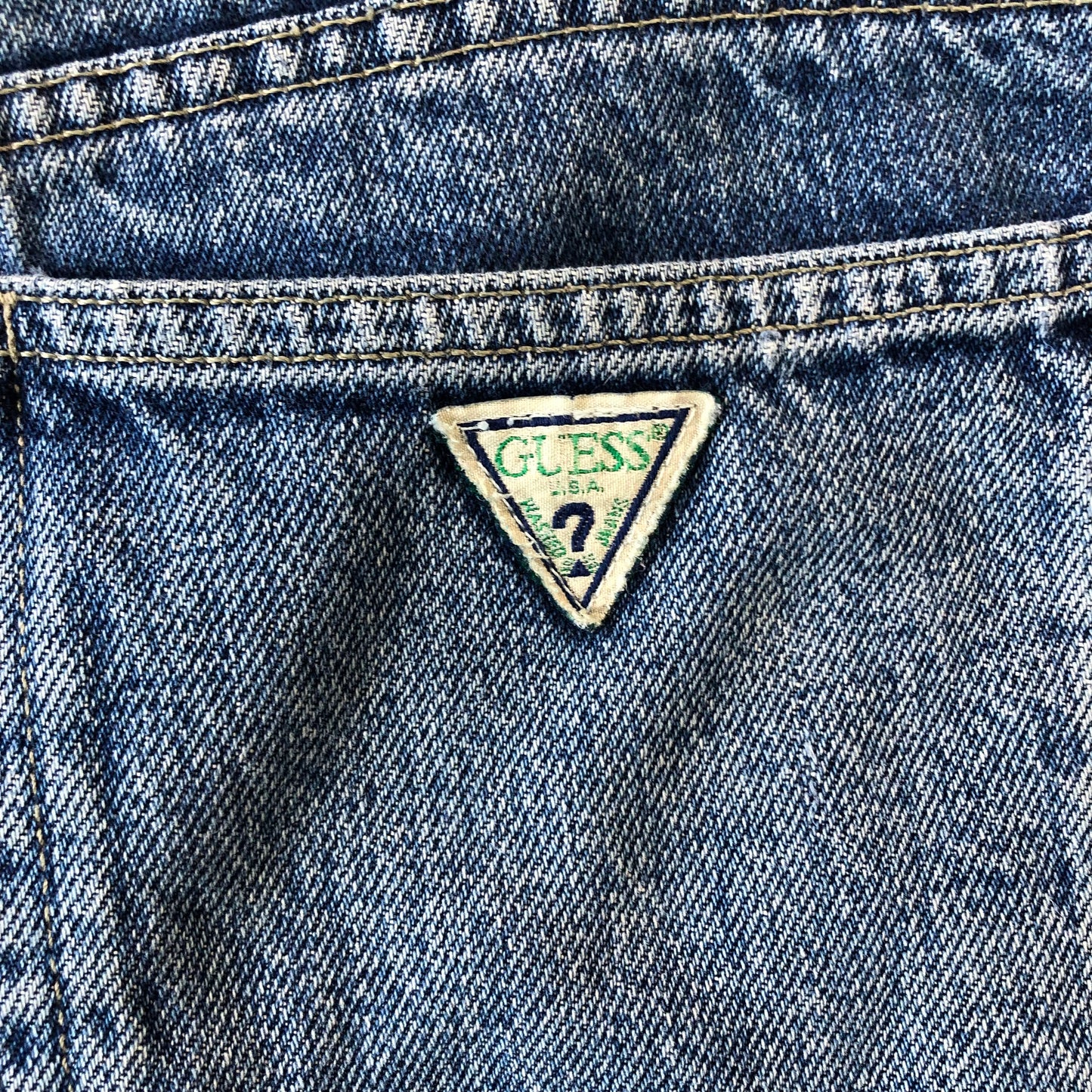 Vintage Guess Jeans USA Denim Short W38