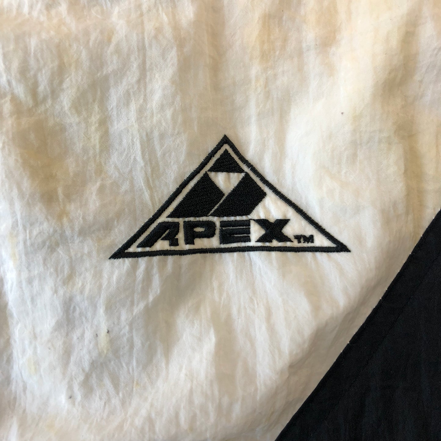 Vintage Apex One Arkansas Razorback USA Blanket Lined Windbreaker Zip Jacket XL