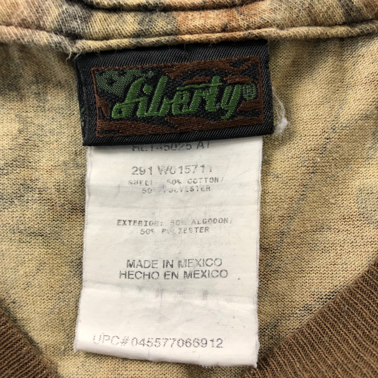 Vintage Liberty Real Tree Ringer Long Sleeve Chest Pocket T Shirt XXL