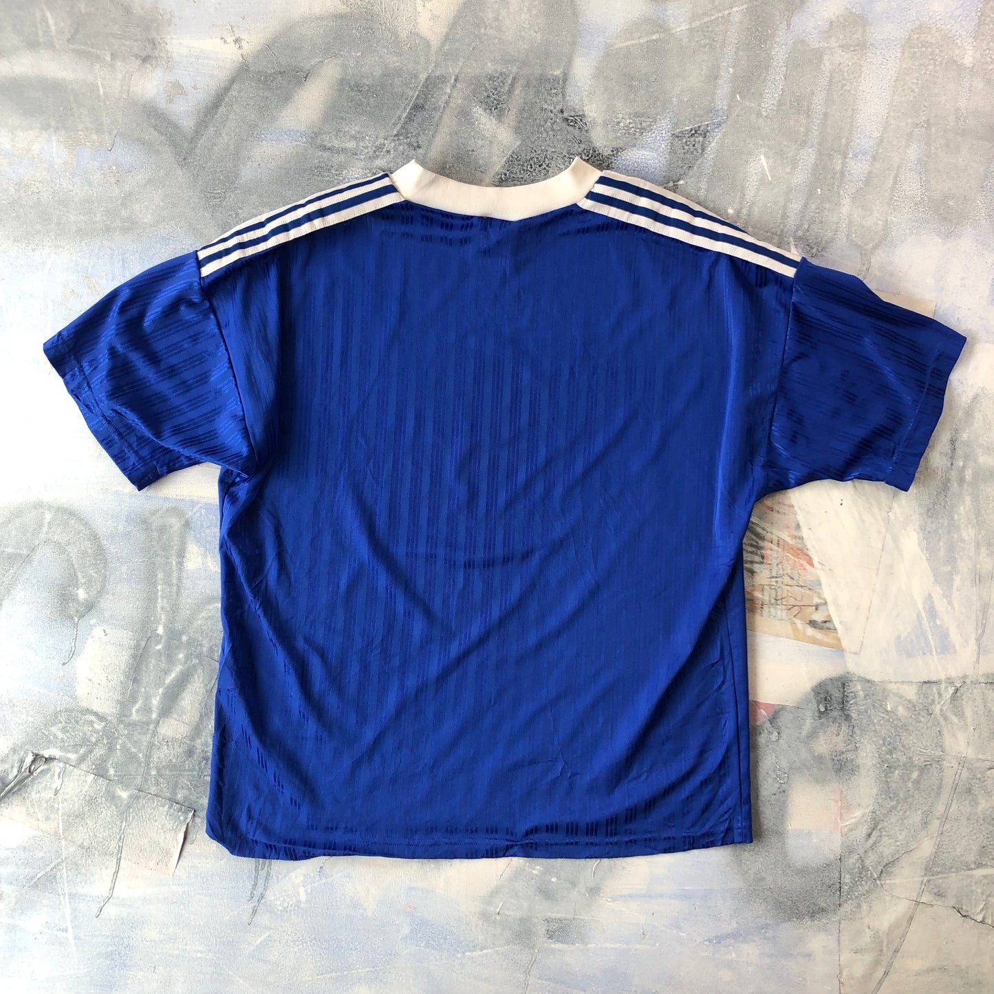 Vintage 90s Adidas Three Stripes Jersey T Shirt L