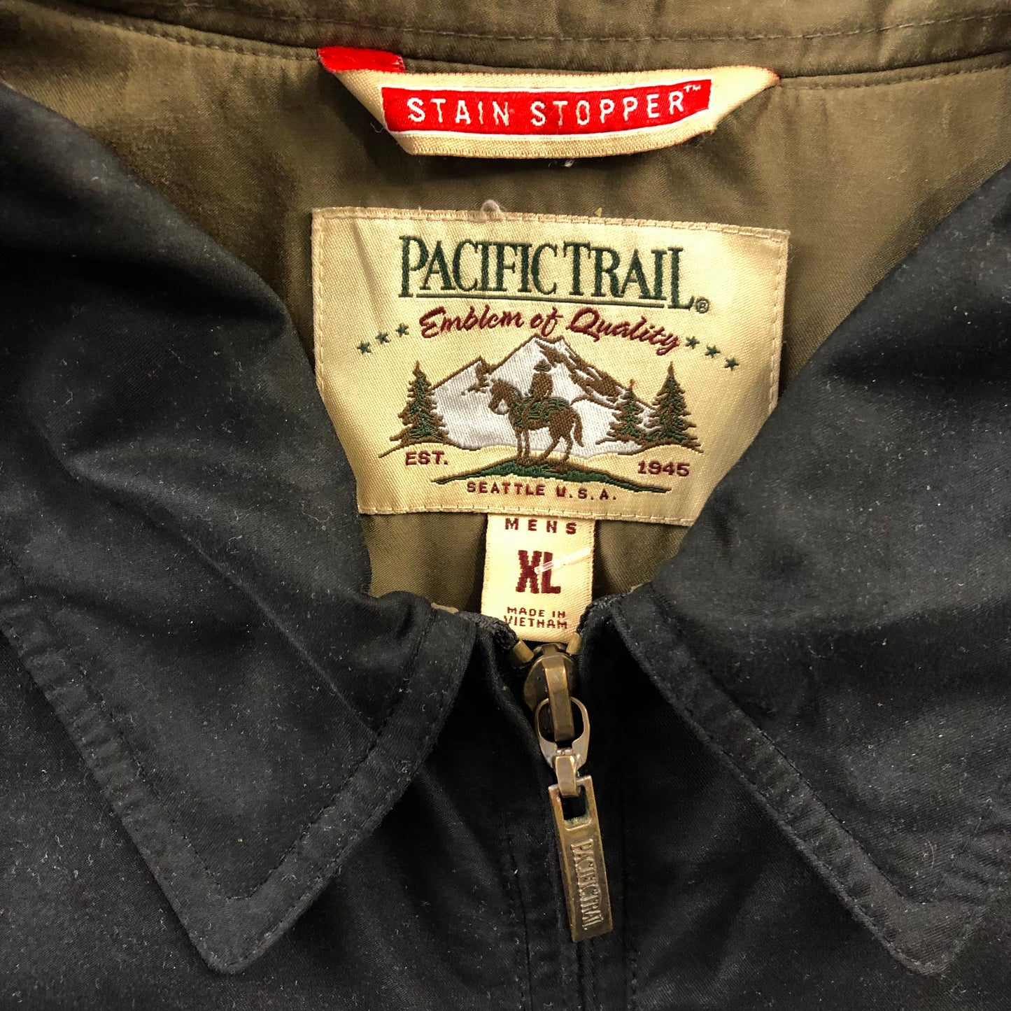 Pacific Trail Harrington Bomber ZIp Jacket XL
